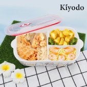 KIYODO 陶瓷保鮮餐盒-3格